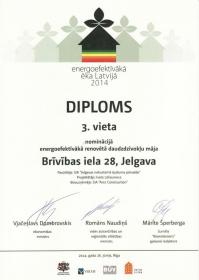 Brīvības bulvāris 28 – viena no energoefektīvākajām mājām Latvijā 